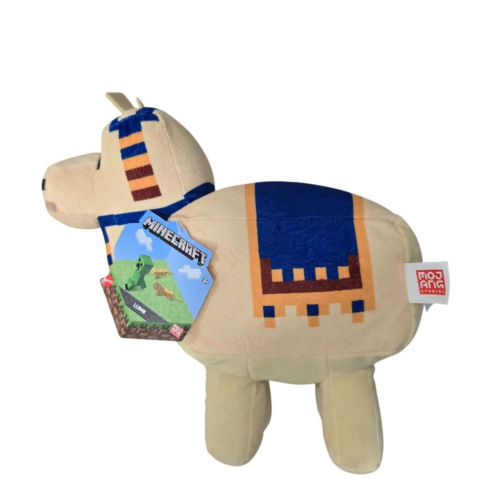 Minecraft Llama Plush Toy By Jinx 10" new with tags gift birthday Christmas